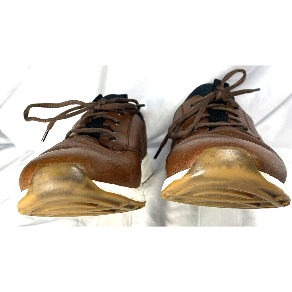 Johnston & Murphy K18 Memory Foam Brown Leather Sneaker Men's Size 11.5 M - Picture 5 of 8
